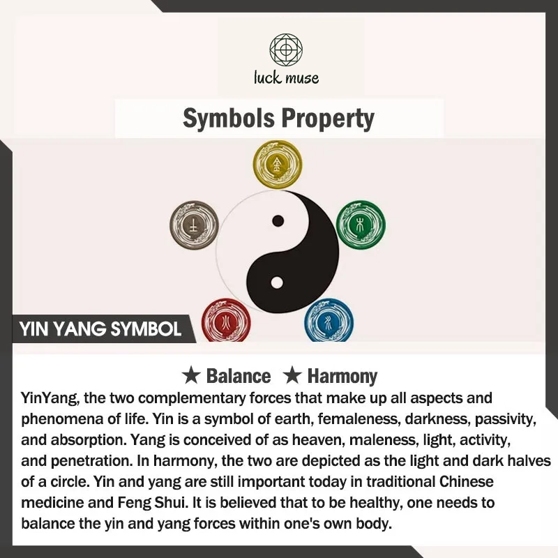 Luck Muse Yin Yang Dragon Couple Bracelet Set - Image 5