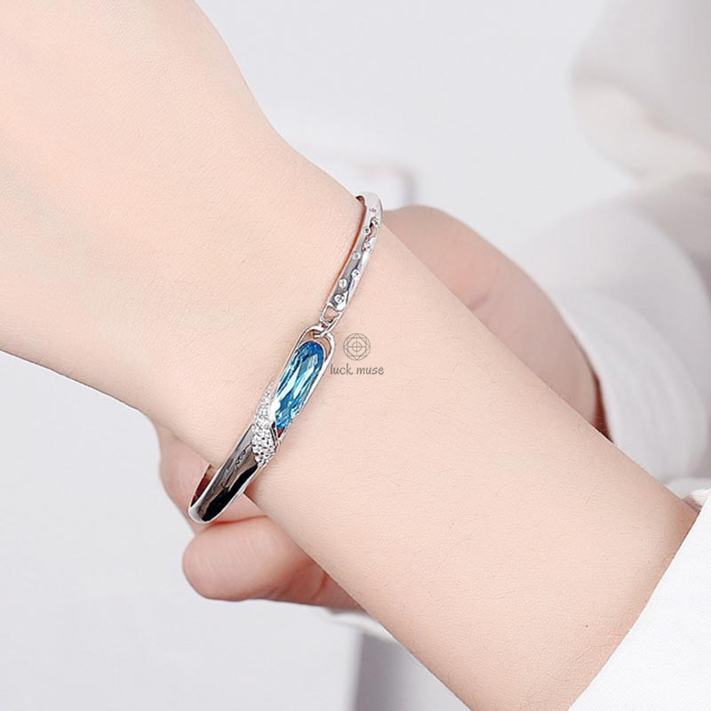 Luck Muse 925 Sterling Silver Zodiac Charm Bracelet - Image 2