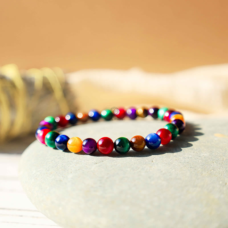 Tiger Eye Resolve and Courage Bracelet by Luck Muse Shop - Image 2