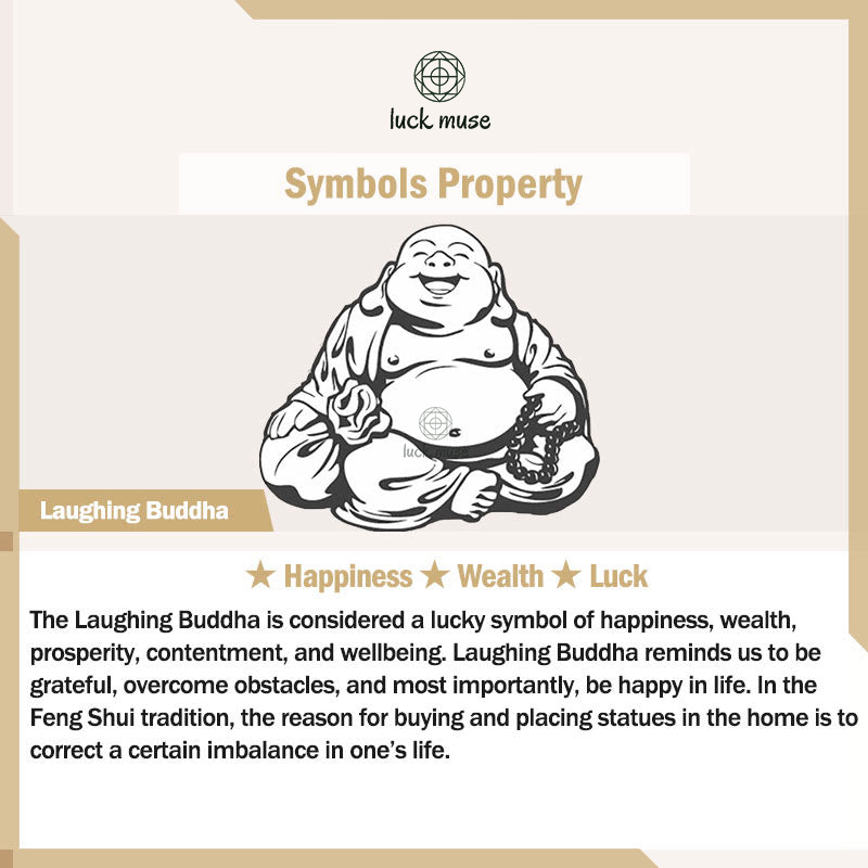 Luck Muse Natural Cinnabar Gourd Laughing Buddha Blessing Bracelet - Image 11