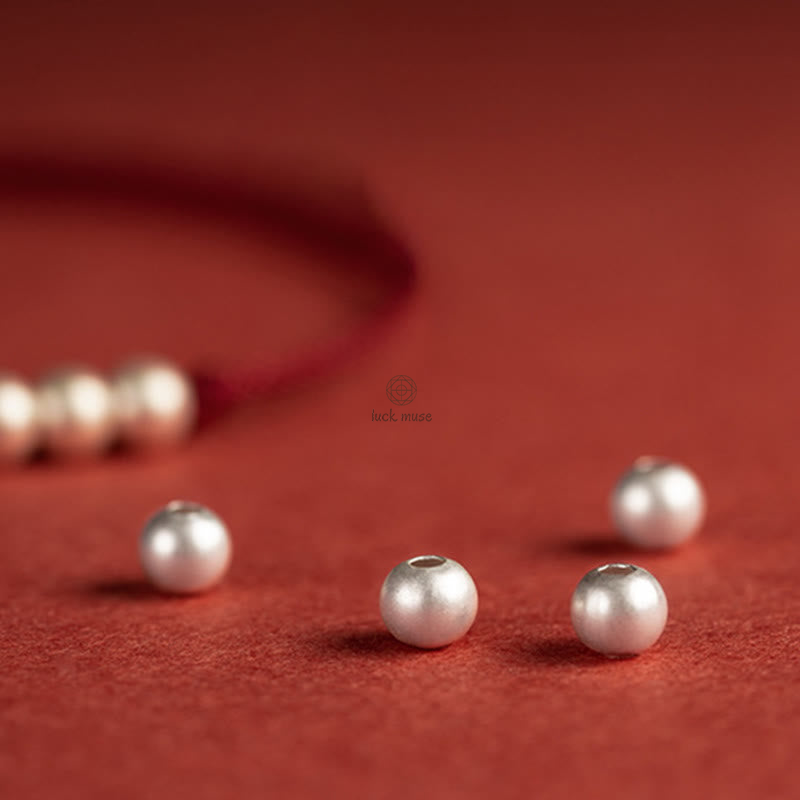 Luck Muse Three Copper Bead Protection String Bracelet Anklet - Image 7