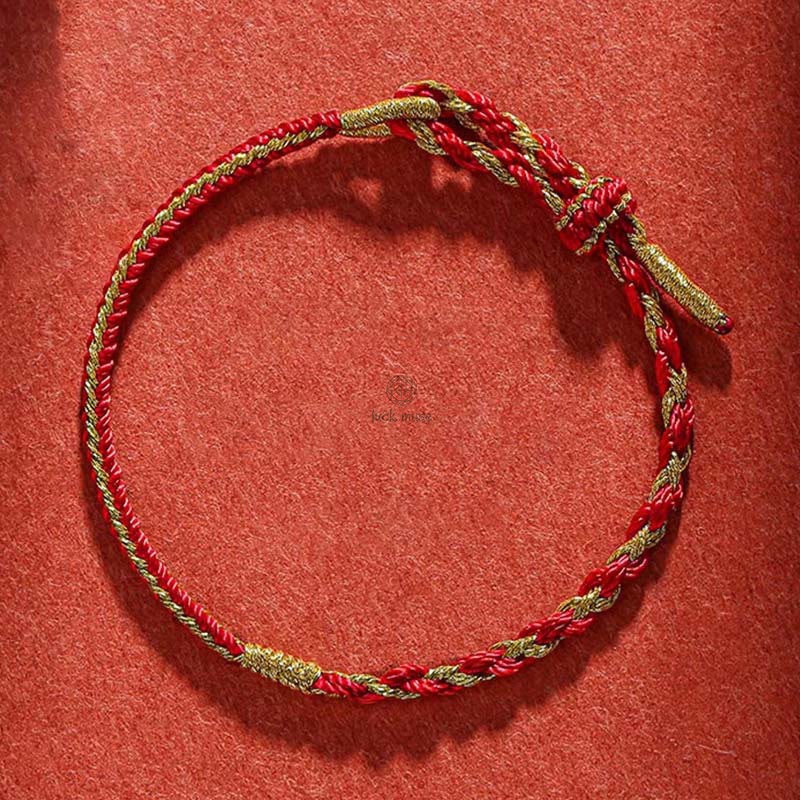 Luck Muse Handmade Chinese Zodiac Protection Bracelet Featuring Rabbit, Rooster, Rat, Horse, and Dragon - Image 9