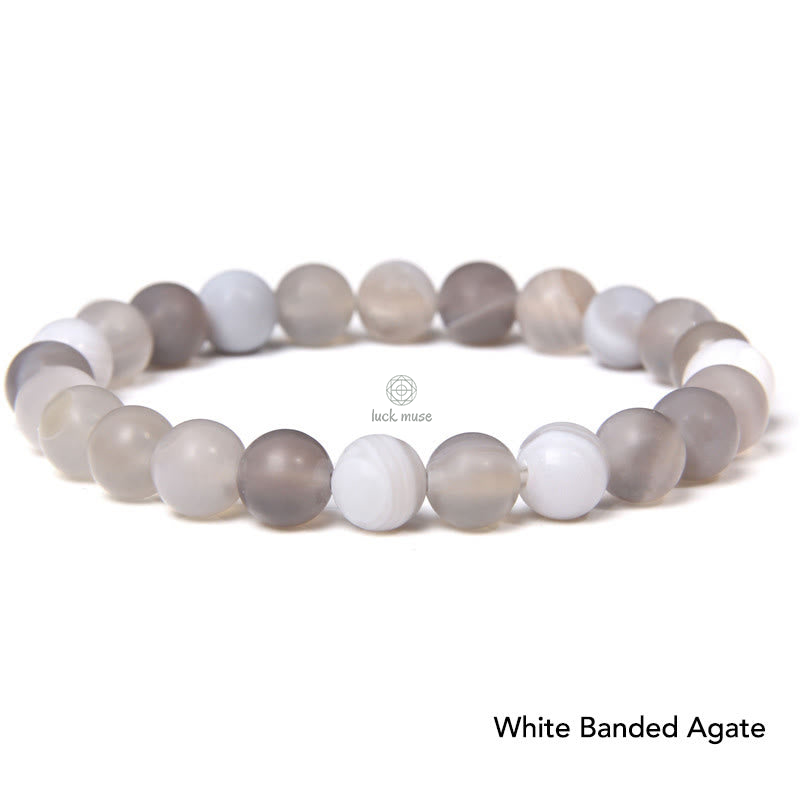 Agate Crystal Balance Beaded Bracelet - Image 7