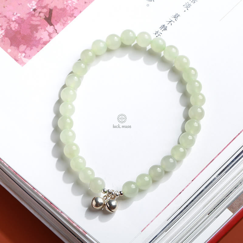 Gold-Plated Natural Hetian Jade Bracelet with Buddha Elements - Image 16