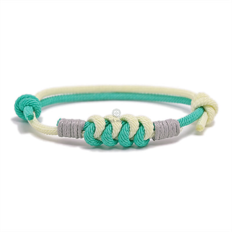 Samsara Knot Strength Reincarnation Knot Braid String Bracelet with Simple Design - Image 5