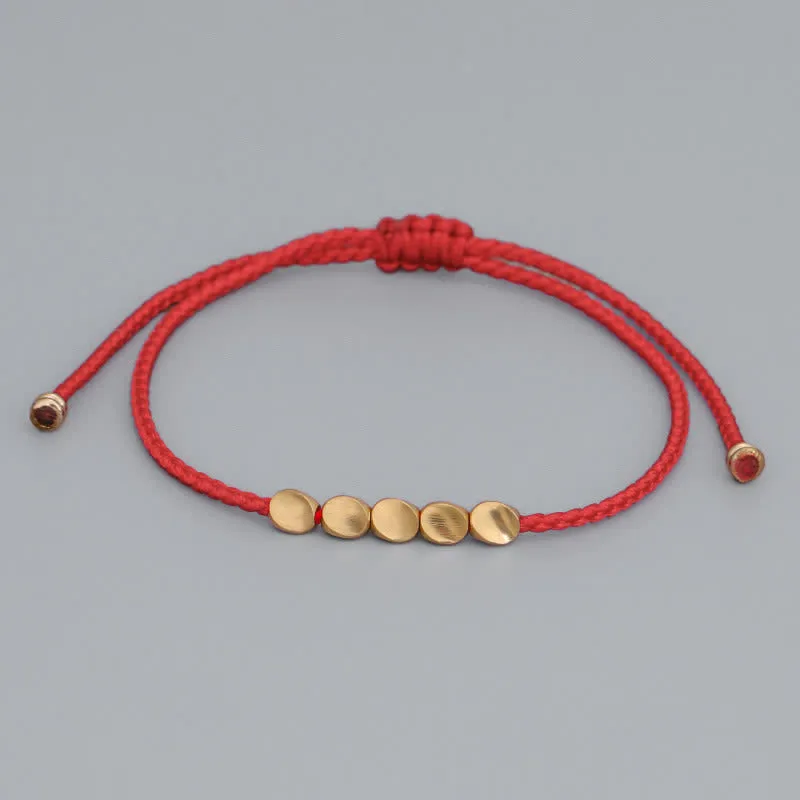 FengShui Lucky Red String Bracelet by Luck Muse Shop - Image 2