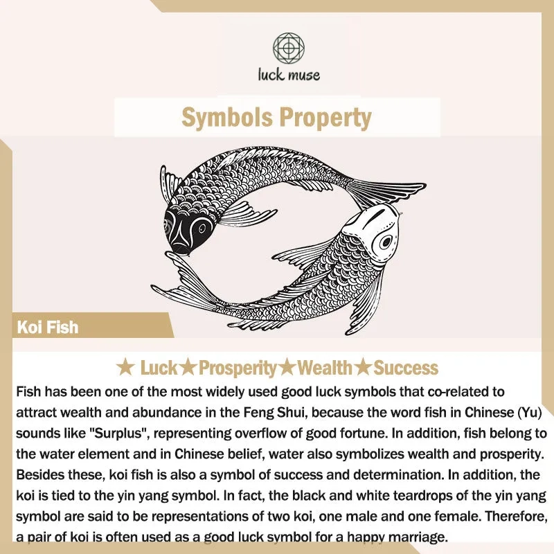 White Jade Double Koi Fish Carved Luck Muse Necklace for Prosperity and Success - Image 12