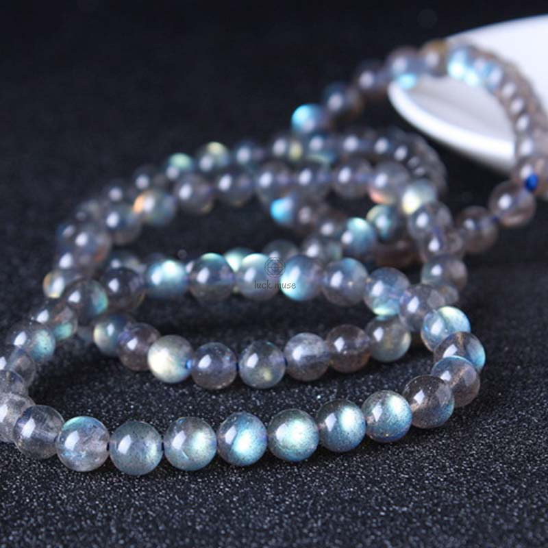 Luck Muse Natural Labradorite Healing Bracelet - Image 13