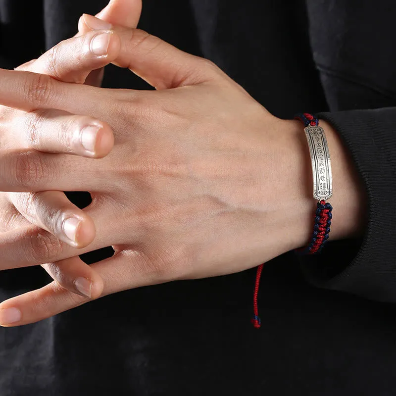 Luck Muse Sterling Silver Peace Amulet Bracelet for Protection - Image 8