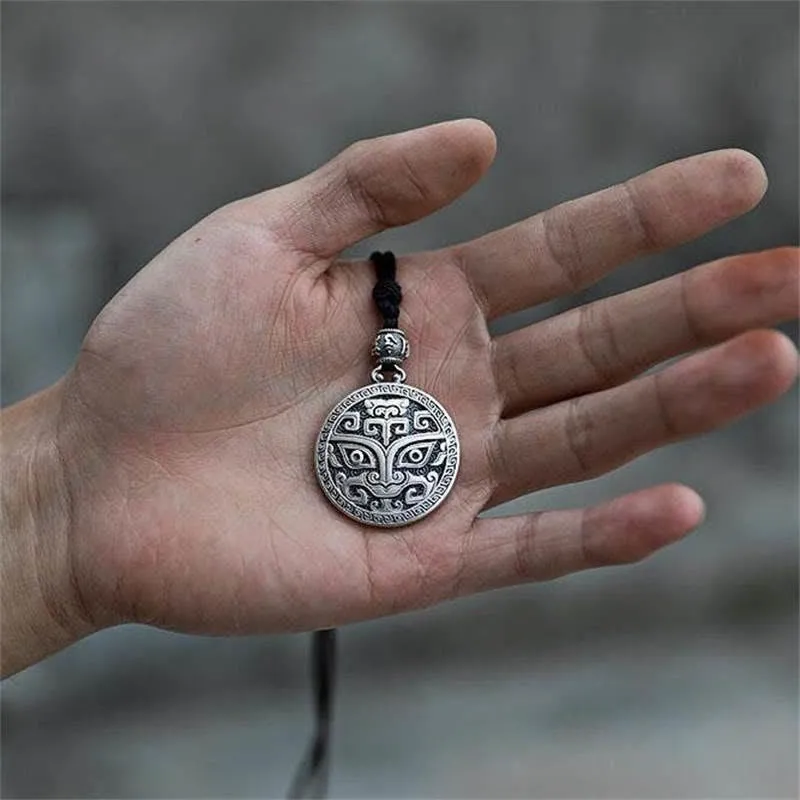 Feng Shui Taotie Wealth Mythical Creature Necklace Pendant - Image 4