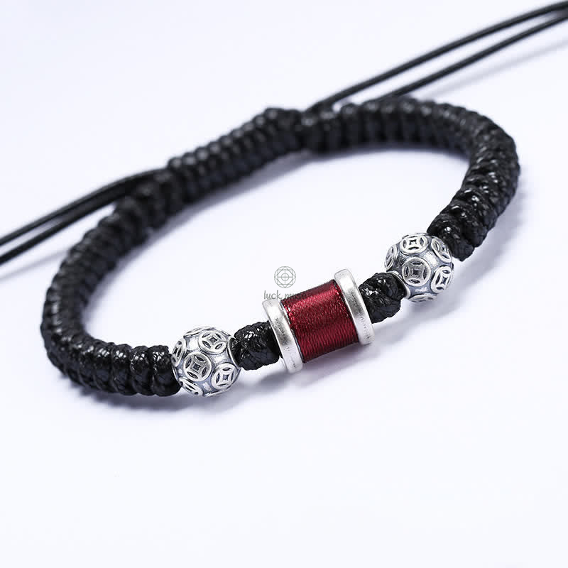 Copper Coin Bead Balance Braided Bracelet - Image 15