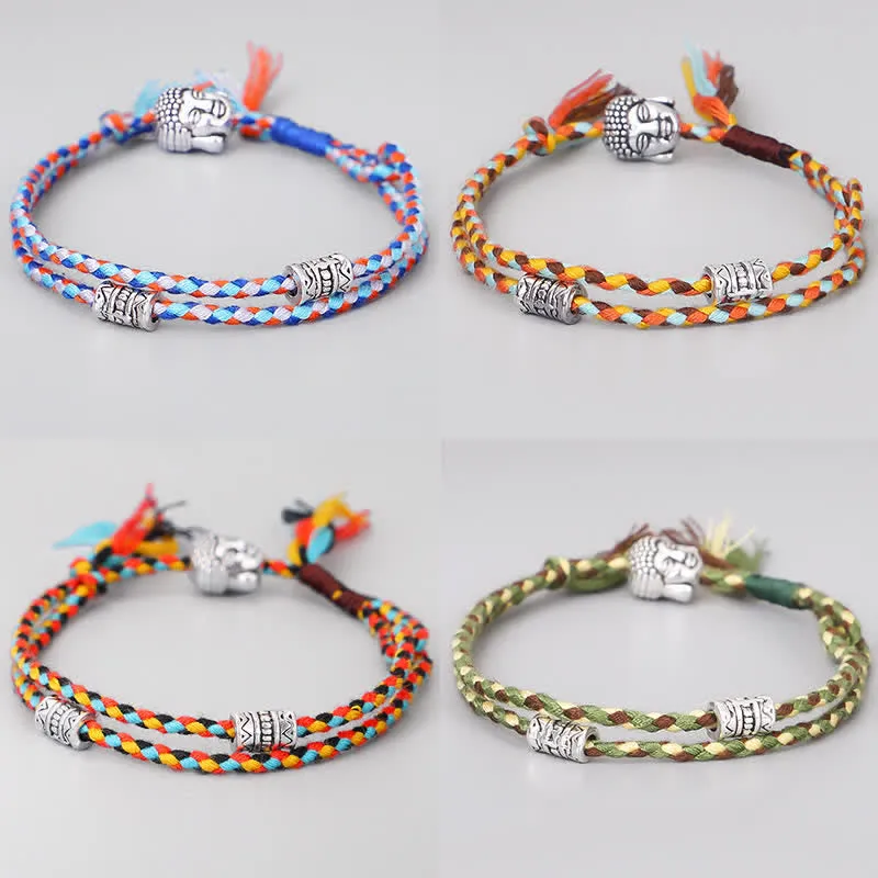 Buddha Head Serenity Stone Bracelet - Image 8