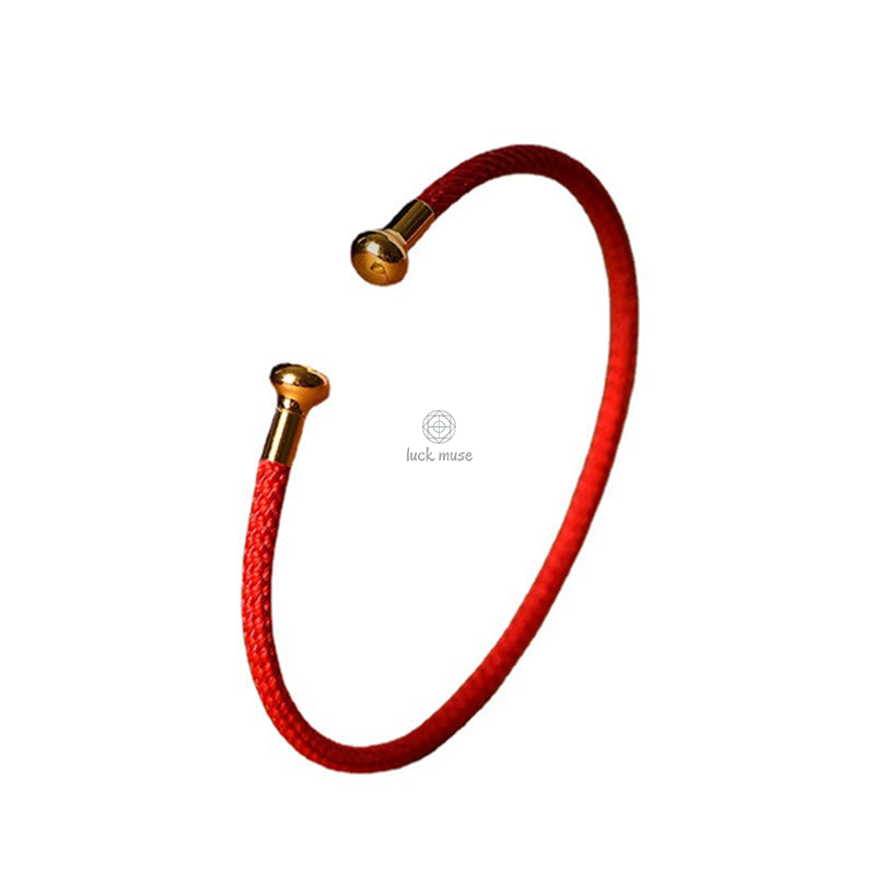 Luck Muse Handmade Luck Braid Cuff Bracelet - Image 8