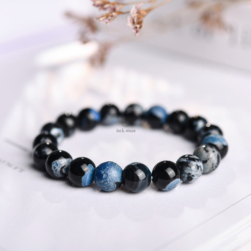 Agate and Black Onyx Protection Bracelet by Luck Muse Shop - Image 9