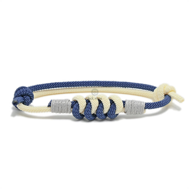 Samsara Knot Strength Reincarnation Knot Braid String Bracelet with Simple Design - Image 7