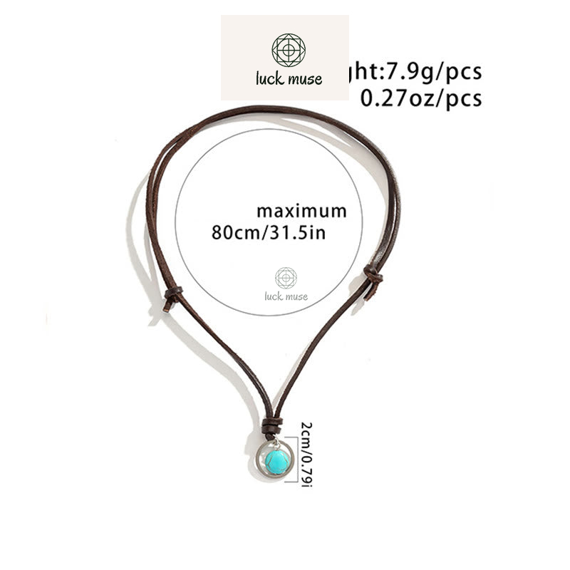Luck Muse Turquoise Protection Necklace - Image 12