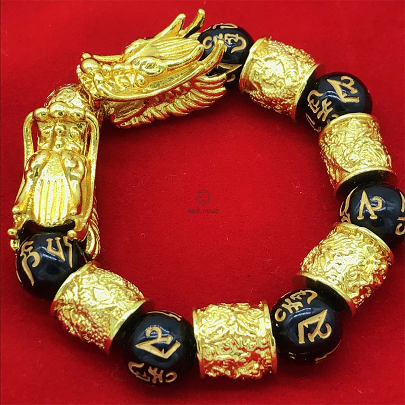 Luck Muse Double Dragon Prosperity Bracelet - Image 5