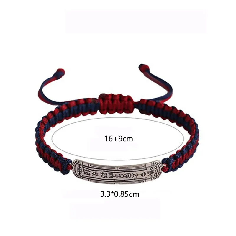 Luck Muse Sterling Silver Peace Amulet Bracelet for Protection - Image 10