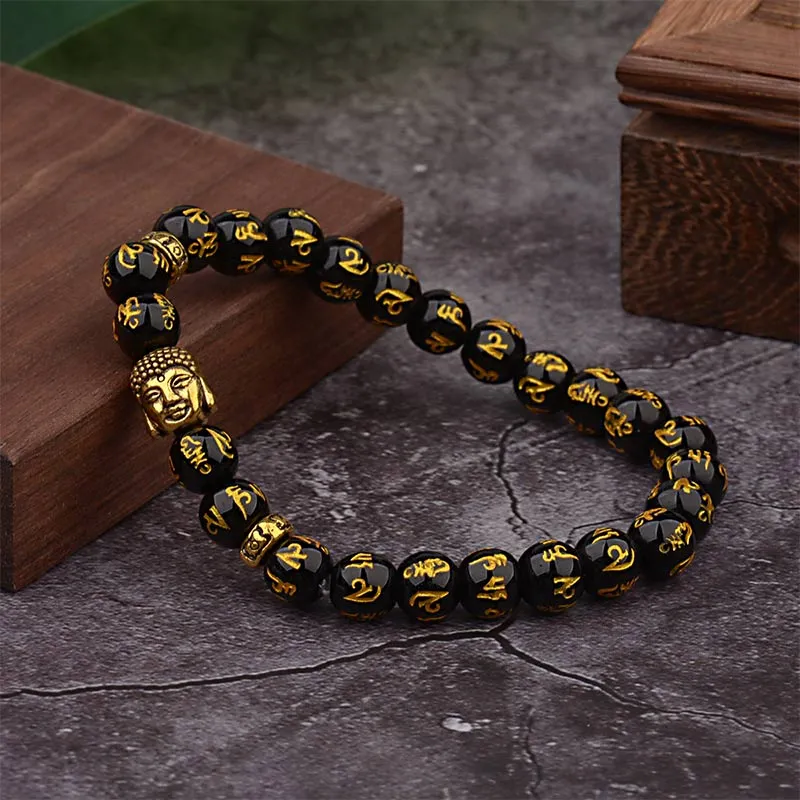 Tibetan Mantra Amulet Bracelet - Luck Muse Collection - Image 5