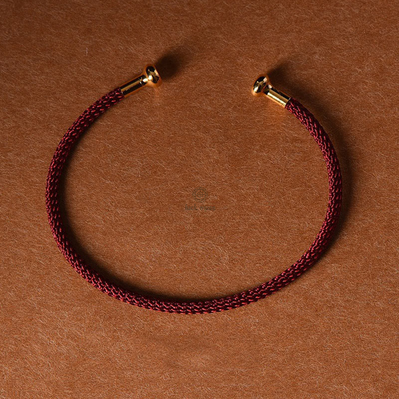 Luck Muse Handmade Luck Braid Cuff Bracelet - Image 9