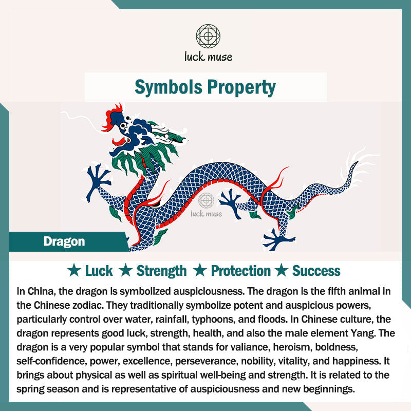 Luck Muse 999 Sterling Silver Dragon Protection Necklace with Pearl - Image 9