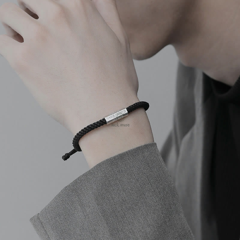 Seven Deadly Sins & Virtues Braided String Bracelet with Luck Muse - Image 6
