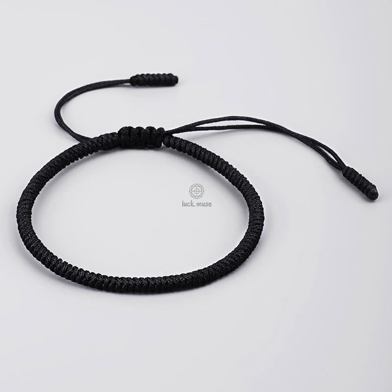 Tibetan 3-Piece King Kong Knot Handcrafted Strength Amulet Bracelet with Luck Muse - Image 7