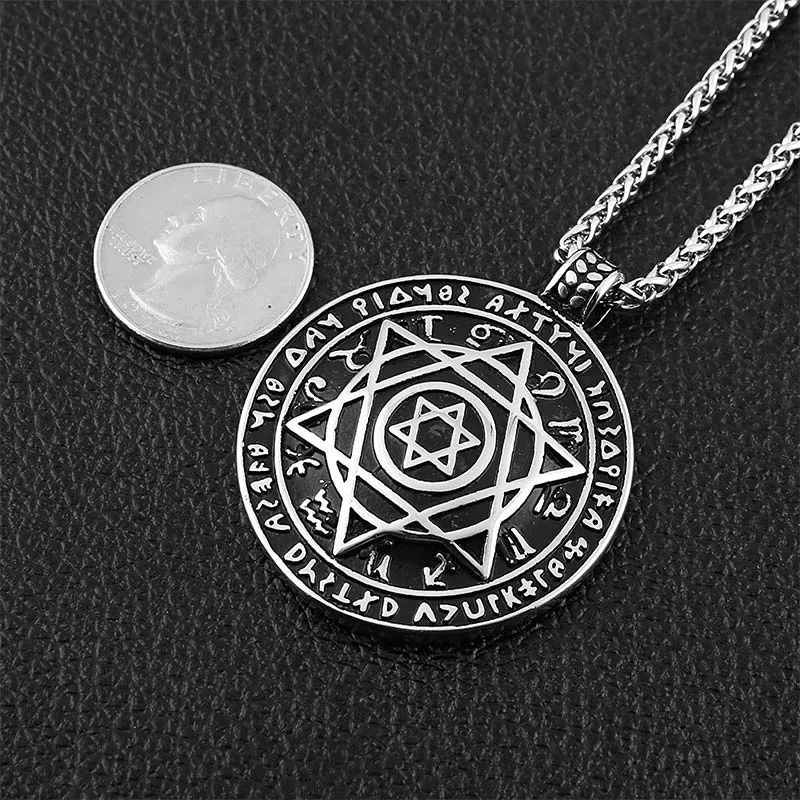 Luck Muse Hexagonal Star Protection Necklace - Image 9