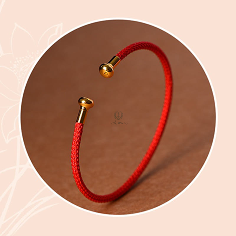 Luck Muse Handmade Luck Braid Cuff Bracelet - Image 7