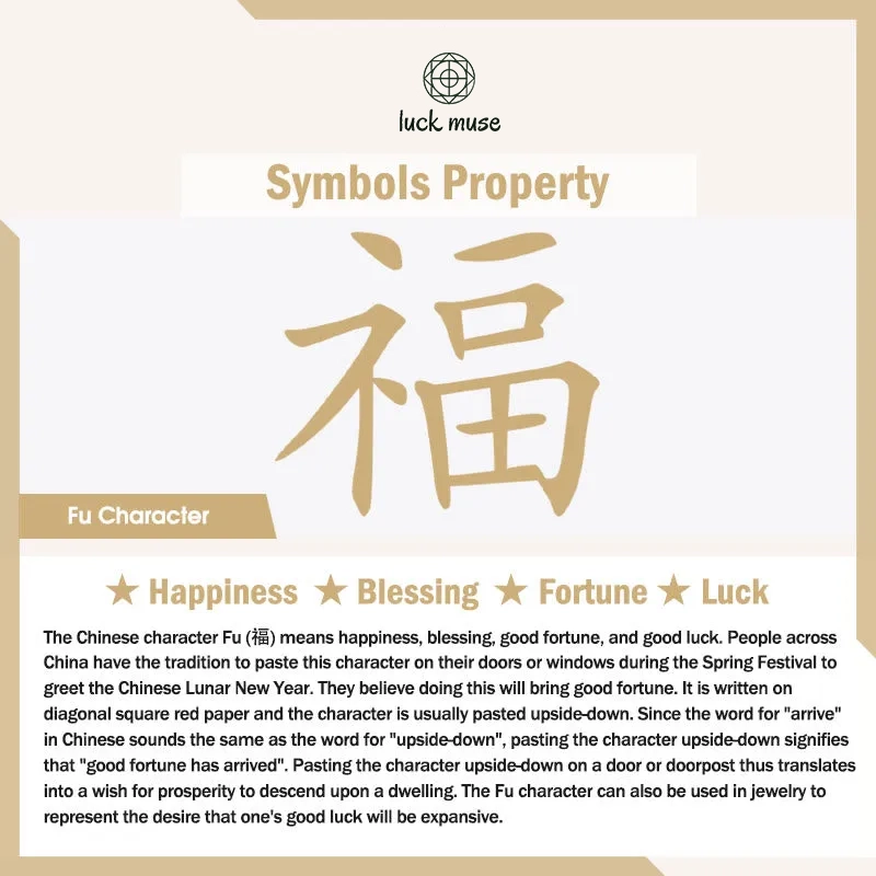 Handmade Lucky Charm Bracelet with Fu Character, Luck Muse, and Red Rope Bell - Image 13