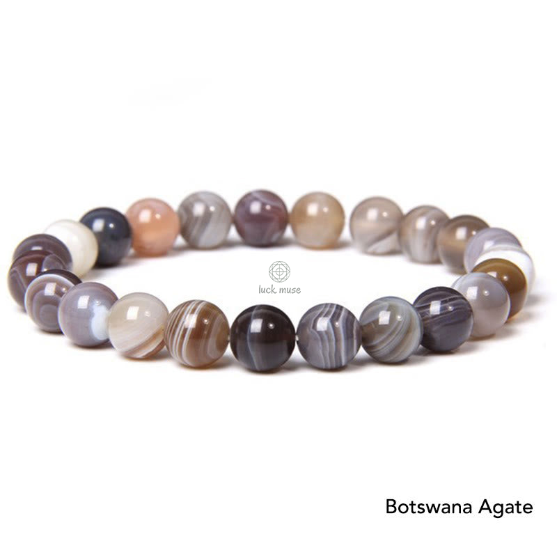 Agate Crystal Balance Beaded Bracelet - Image 70