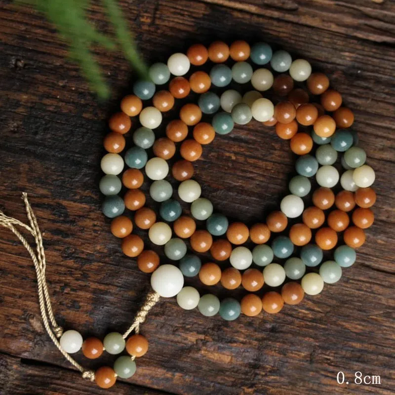 Bodhi Seed Harmony Wisdom Mala Bracelet by Luck Muse Shop - Image 7