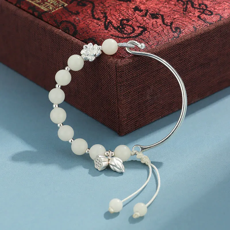 Bodhi Seed Butterfly Lotus Luck Wealth Bracelet - Image 13