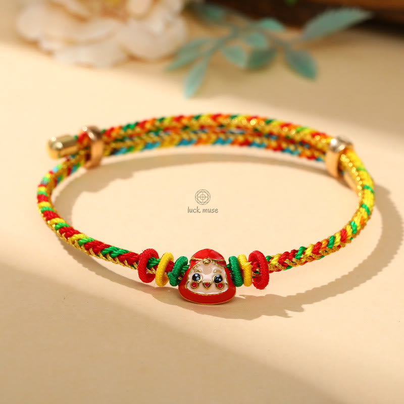 Colorful Zongzi Pattern Luck Muse Bracelet - Handmade Luck Bracelet for Children and Adults - Image 12