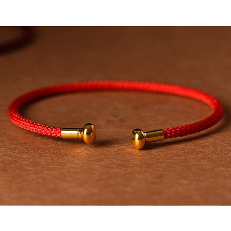 Luck Muse Handmade Luck Braid Cuff Bracelet - Image 6