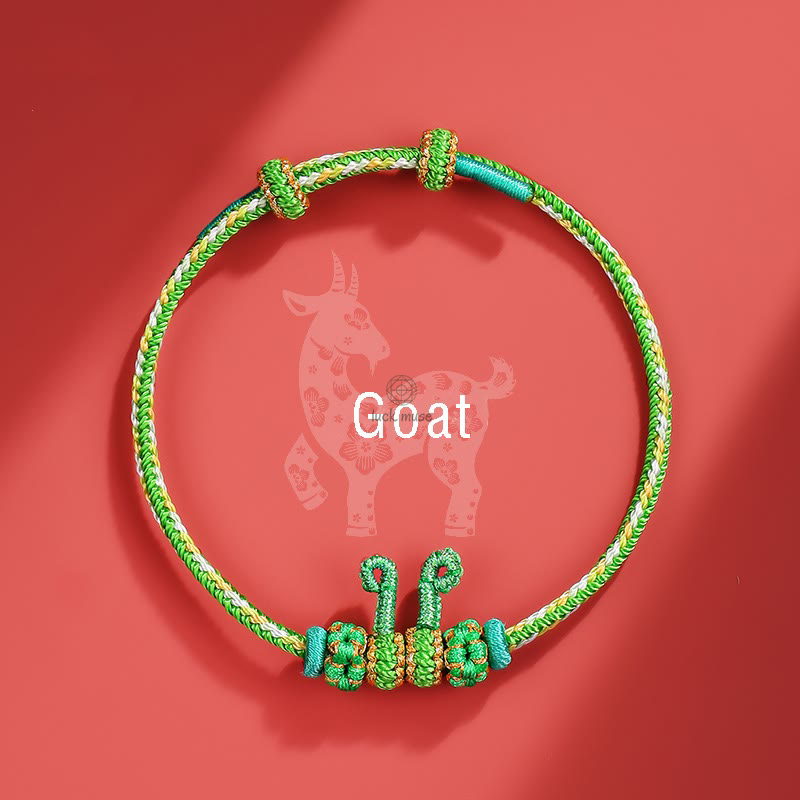 Braided Bracelet: Handmade Year of the Dragon Chinese Zodiac Luck Luck Muse - Image 19