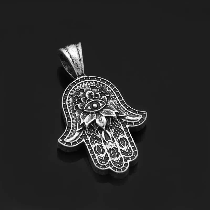 Hamsa Symbol Luck & Protection Necklace Pendant by Luck Muse Shop - Image 5