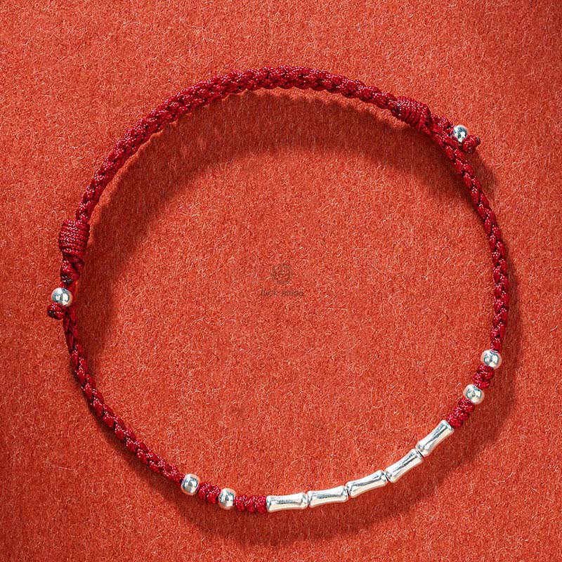 Tibetan Handmade Multicolored Bamboo Braided Bracelet with Luck Muse Protection - Image 13