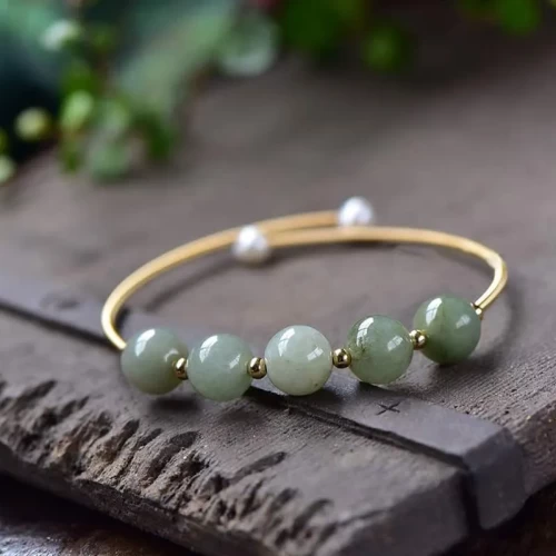 Jade Abundance Luck Blessing Bracelet - Luck Muse Shop Collection