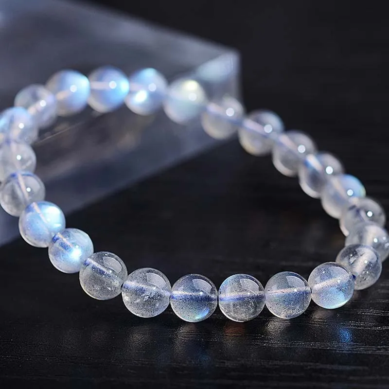 Luck Muse Natural Labradorite Healing Bracelet - Image 2