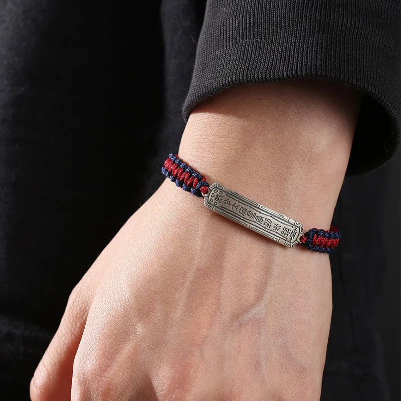 Luck Muse Sterling Silver Peace Amulet Bracelet for Protection - Image 5