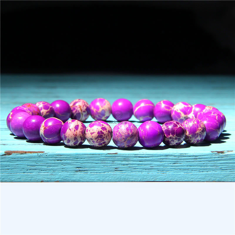Agate Crystal Balance Beaded Bracelet - Image 14