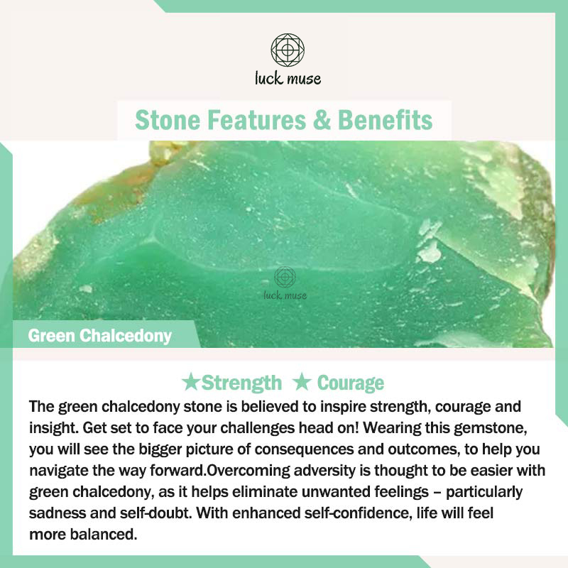 Green Chalcedony Koi Fish Courage Strength Bracelet from Luck Muse Shop - Image 10