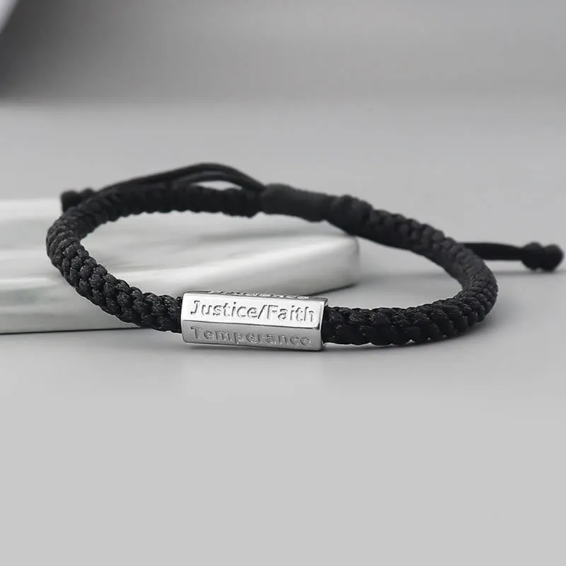 Seven Deadly Sins & Virtues Braided String Bracelet with Luck Muse - Image 18