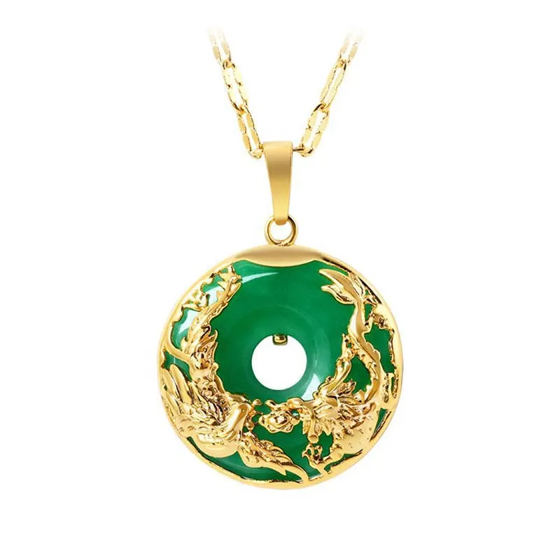 Luck Muse Jade Prosperity Necklace - Image 2