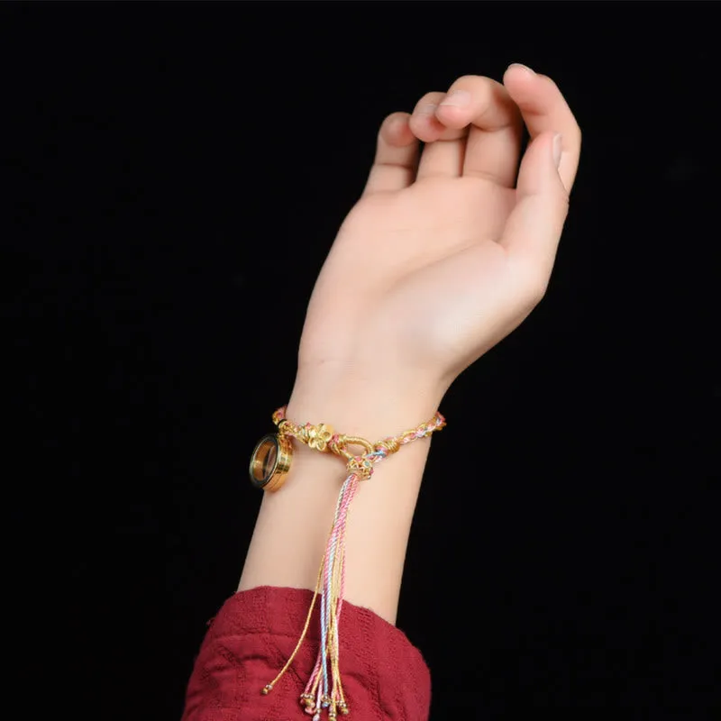 Tibetan Handmade Luck String Bracelet with Luck Muse, Single/Double Wrap - Image 9
