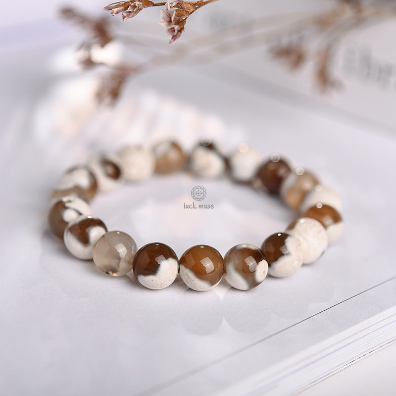 Agate and Black Onyx Protection Bracelet by Luck Muse Shop - Image 7