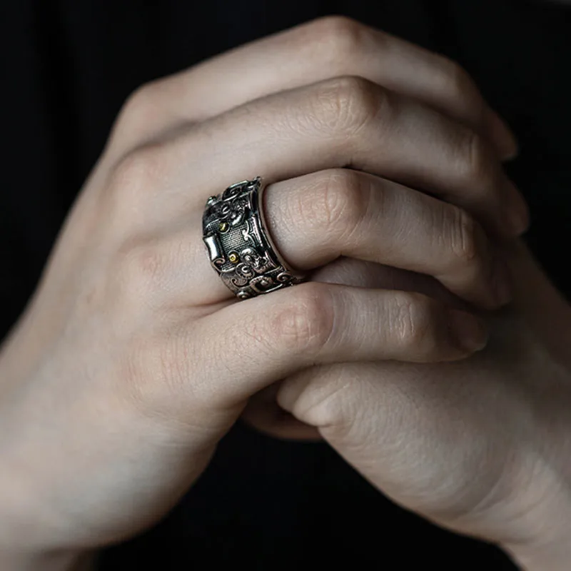 Mythical Beast Copper Healing Ring - Image 3