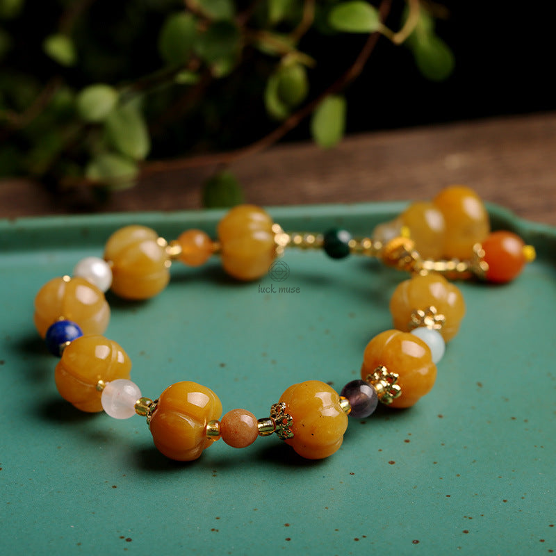 Luck Muse Prosperity Jade Pixiu Bracelet - Image 3
