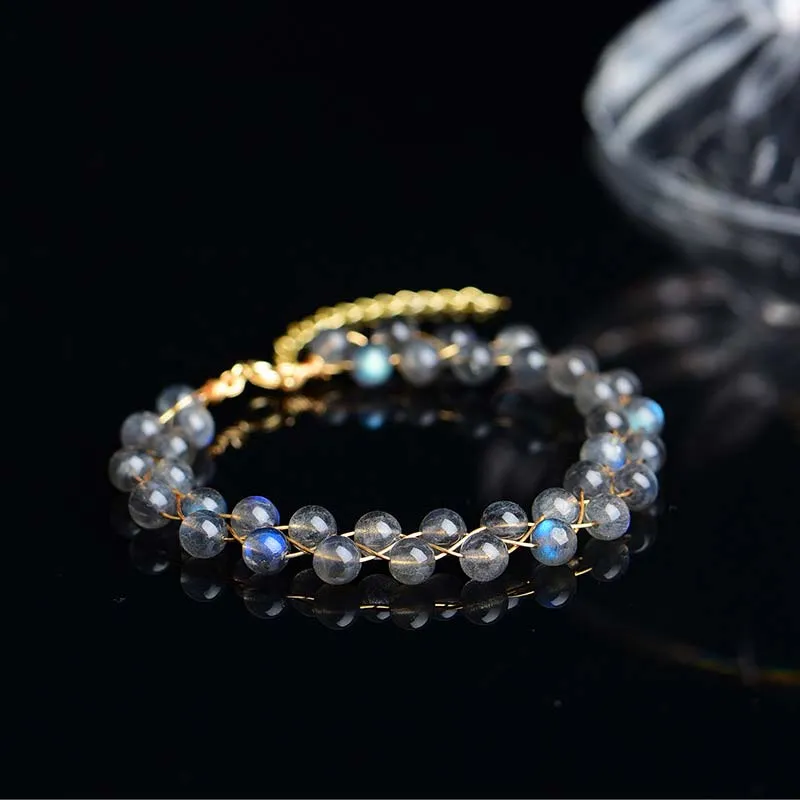 Natural Moonstone Love Blessing Bracelet by Luck Muse Shop - Image 5